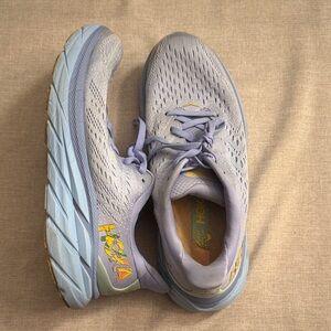 Hoka Women's Athletic Shoes - Light Purple and Soft Blue